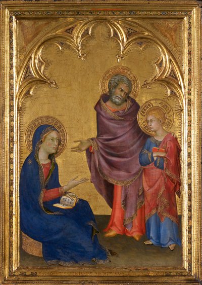 Christ Discovered in the Temple by Simone Martini